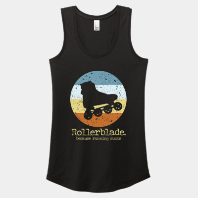 Ladies Rollerblade Racerback Tank Thumbnail