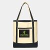 Large Cotton Canvas Boat Tote Thumbnail
